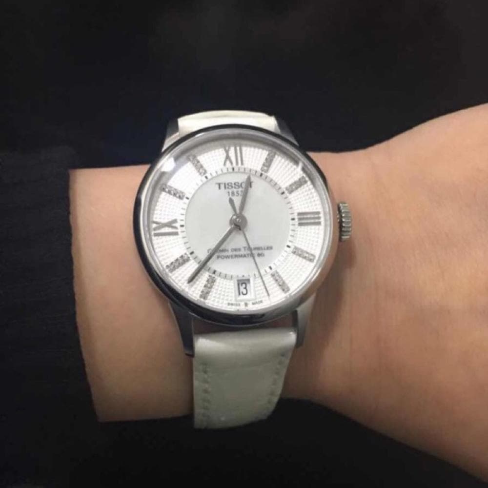 TISSOT T0992071611600 CHEMIN DES TOURELLES POWERMATIC 80 LADY WOMEN'S WATCH - H2 Hub Watches
