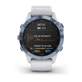 GARMIN FENIX 6 PRO SOLAR GM-010-02410-41 COBALT BLUE AND WHITESTONE SMARTWATCH