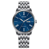 CITIZEN NH8350-59L SILVER STAINLESS STEEL MEN'S WATCH
