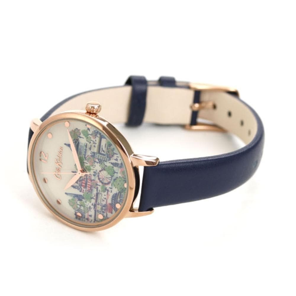 CATH KIDSTON LONDON VIEW NAVY STRAP CKL083URG WOMEN'S WATCH - H2 Hub Watches
