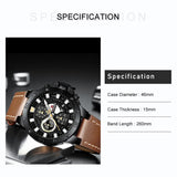 NAVIFORCE NF9159 B/Y/BN MEN'S WATCH