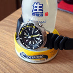 SEIKO PROSPEX DIVER SRP639K1 AUTOMATIC MEN'S BLACK RUBBER STRAP WATCH - H2 Hub Watches
