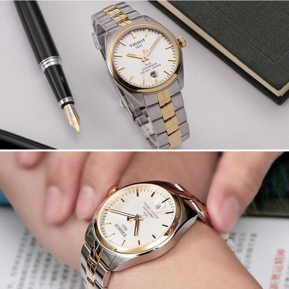 Tissot pr 100 deals powermatic 80 lady