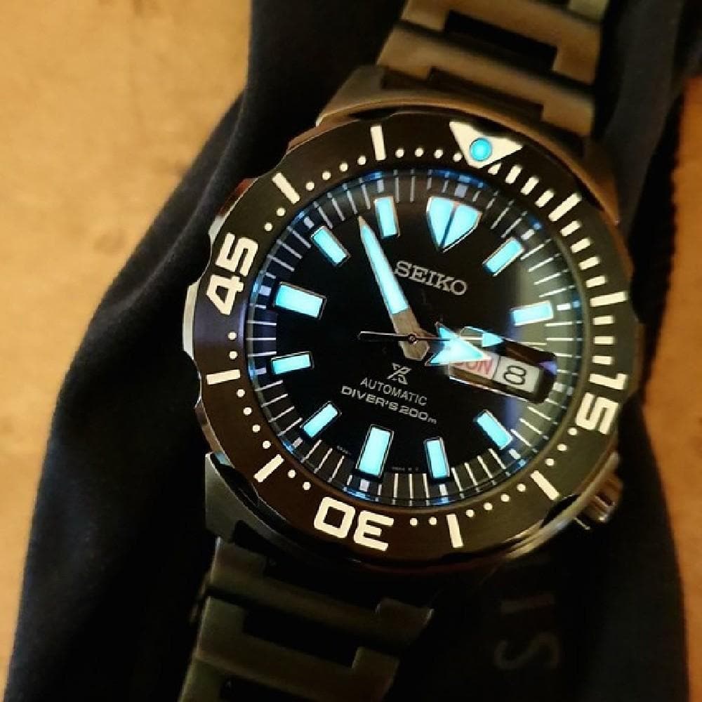 SEIKO PROSPEX SRPD29K1 DIVER MONSTER MEN'S WATCH - H2 Hub Watches