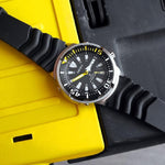 SEIKO PROSPEX DIVER SRP639K1 AUTOMATIC MEN'S BLACK RUBBER STRAP WATCH - H2 Hub Watches