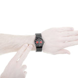BERING 11939-229 BLACK AND RED DIAL TITANIUM MEN'S WATCH