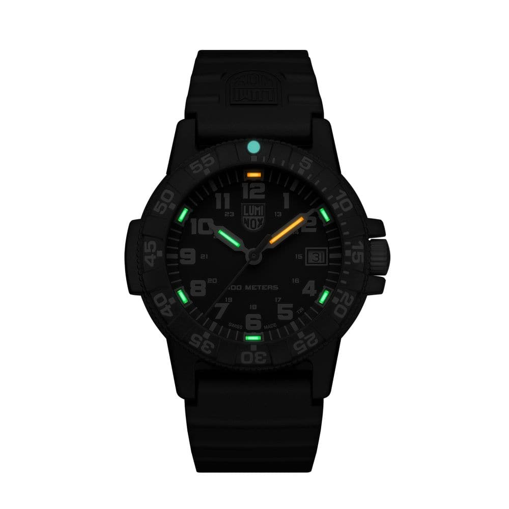 LUMINOX LM0301 LEATHER BACK SEA TURTLE MEN'S WATCH - H2 Hub Watches