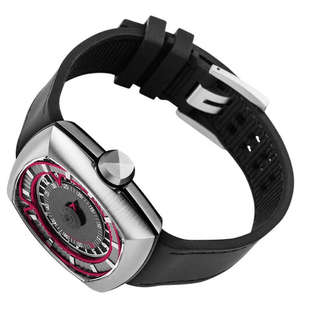 LYTT LAB INCEPTION V1.0 STEEL/RED A01-01 MEN'S WATCH - H2 Hub Watches