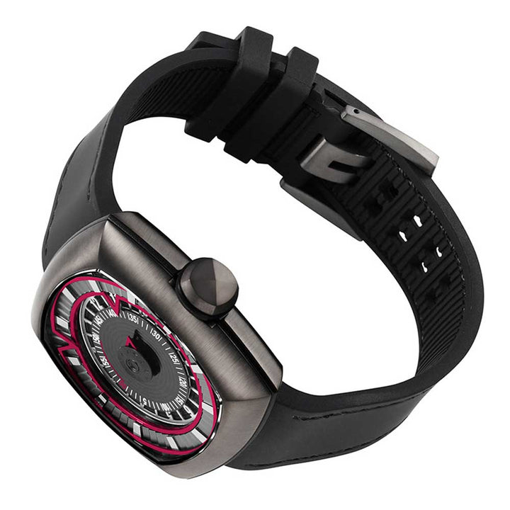 LYTT LABS INCEPTION V1.0 GUNMETAL/RED A02-01 MEN'S WATCH - H2 Hub Watches