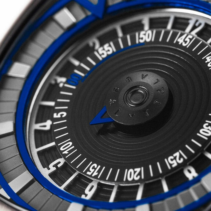 LYTT LABS INCEPTION V1.0 GUNMETAL/BLUE A02-02 MEN'S WATCH - H2 Hub Watches