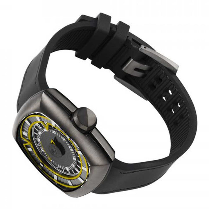 LYTT LABS INCEPTION V1.0 GUNMETAL/YELLOW A02-03 MEN'S WATCH - H2 Hub Watches