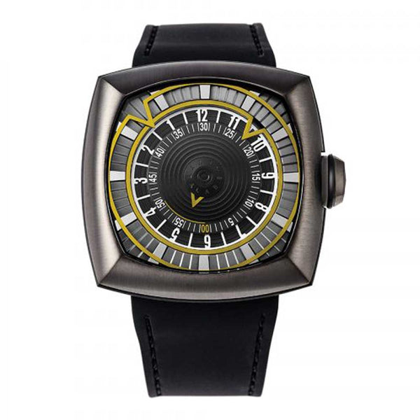 LYTT LABS INCEPTION V1.0 GUNMETAL/YELLOW A02-03 MEN'S WATCH - H2 Hub Watches