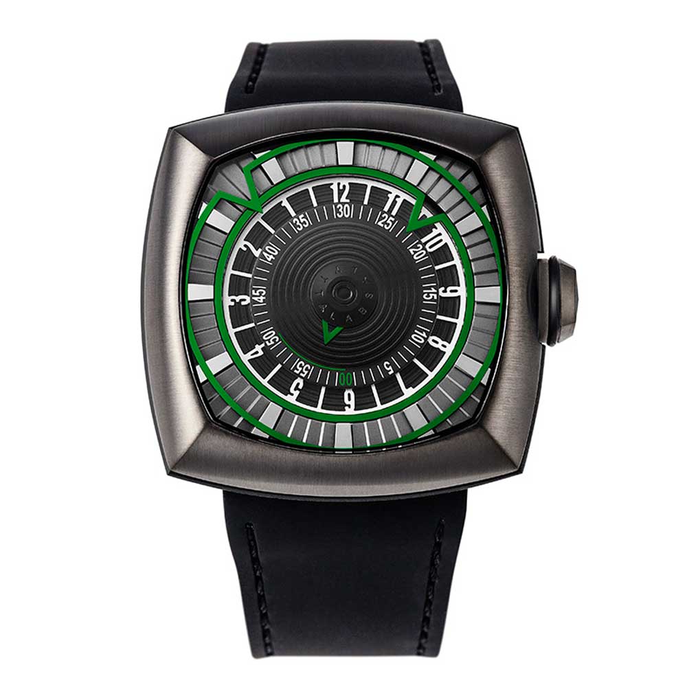 LYTT LABS INCEPTION V1.0 GUNMETAL/GREEN A02-04 MEN'S WATCH - H2 Hub Watches