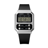 Casio General Digital Black Resin Strap Unisex Watch A100WEF-1ADF