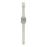 Casio General Digital White Resin Strap Unisex Watch A100WEF-8ADF