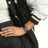 Casio General Black Leather Unisex Watch A100WEL-1ADF-P