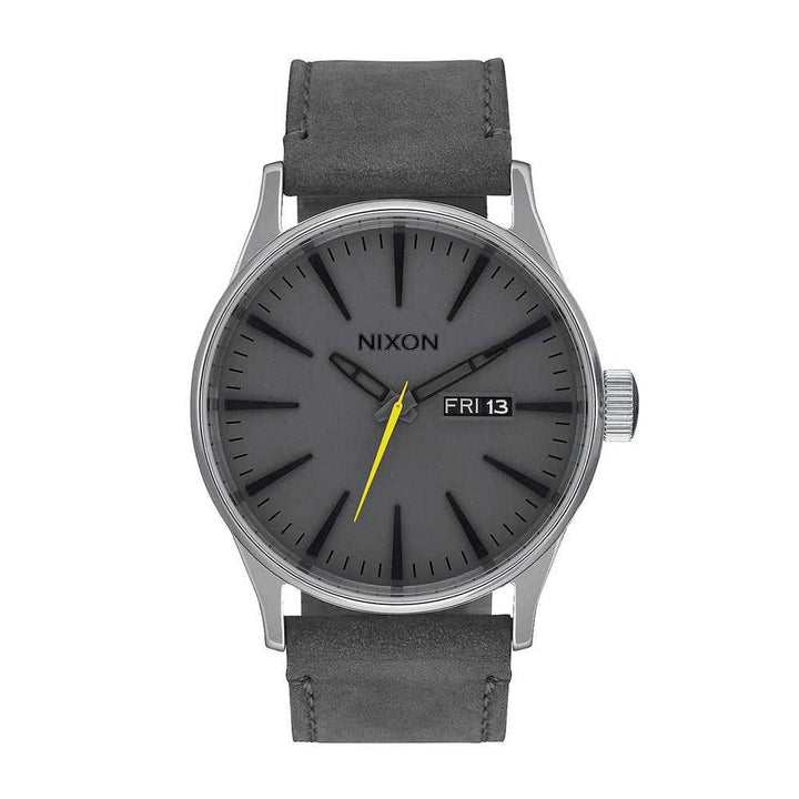 NIXON SENTRY LEATHER A105147 MEN'S WATCH - H2 Hub Watches