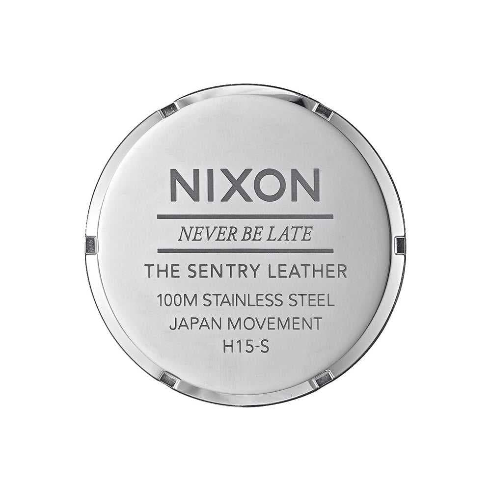 NIXON SENTRY LEATHER A105147 MEN'S WATCH - H2 Hub Watches