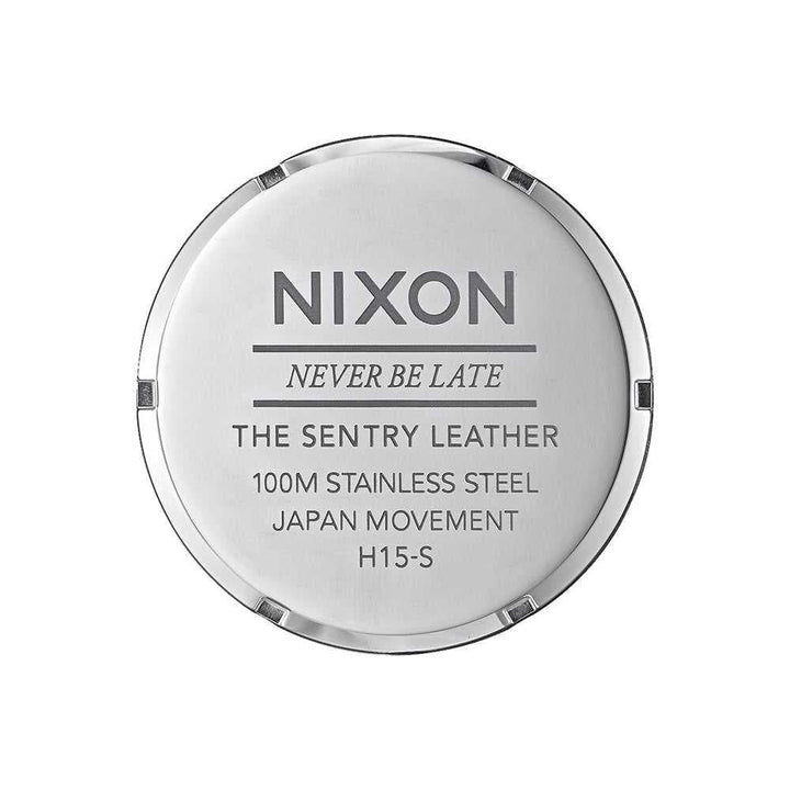 NIXON SENTRY LEATHER A105147 MEN'S WATCH - H2 Hub Watches