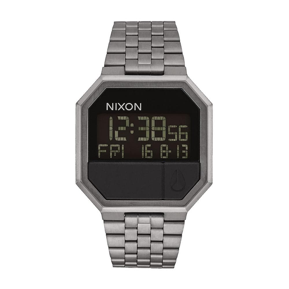 NIXON RE-RUN DIGITAL A158632 SILVER MEN'S WATCH - H2 Hub Watches