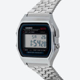 Casio General Silver Stainless Steel Unisex Watch A159WA-N1DF-P
