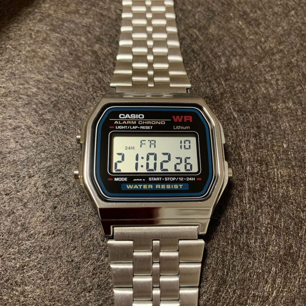 Casio 2025 a159w black