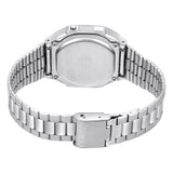 Casio General Digital Silver Stainless Steel Unisex Watch A168WA-1WDF-P