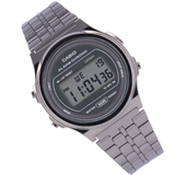CASIO GENERAL A171WEGG-1ADF BLACK STAINLESS STEEL UNISEX WATCH