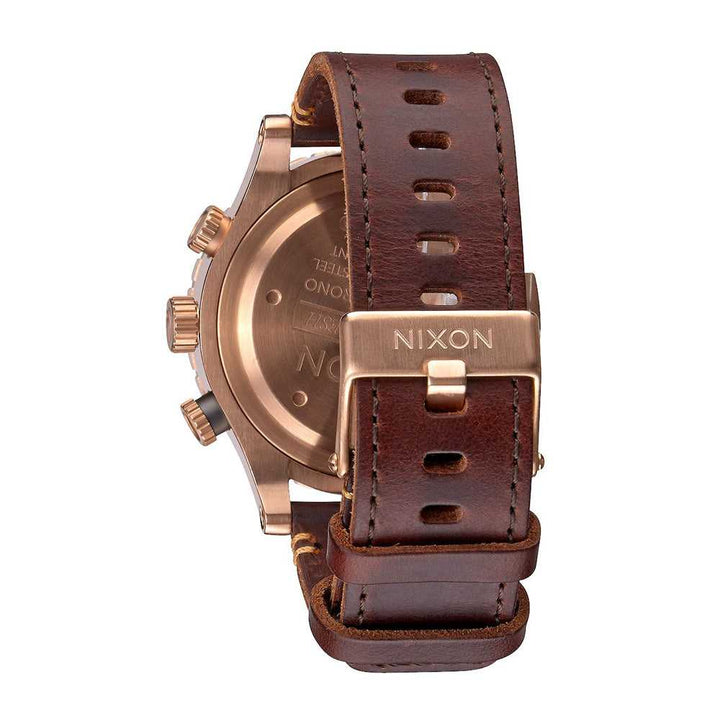 NIXON 48-20 CHRONO LEATHER A3632001 MEN'S WATCH - H2 Hub Watches