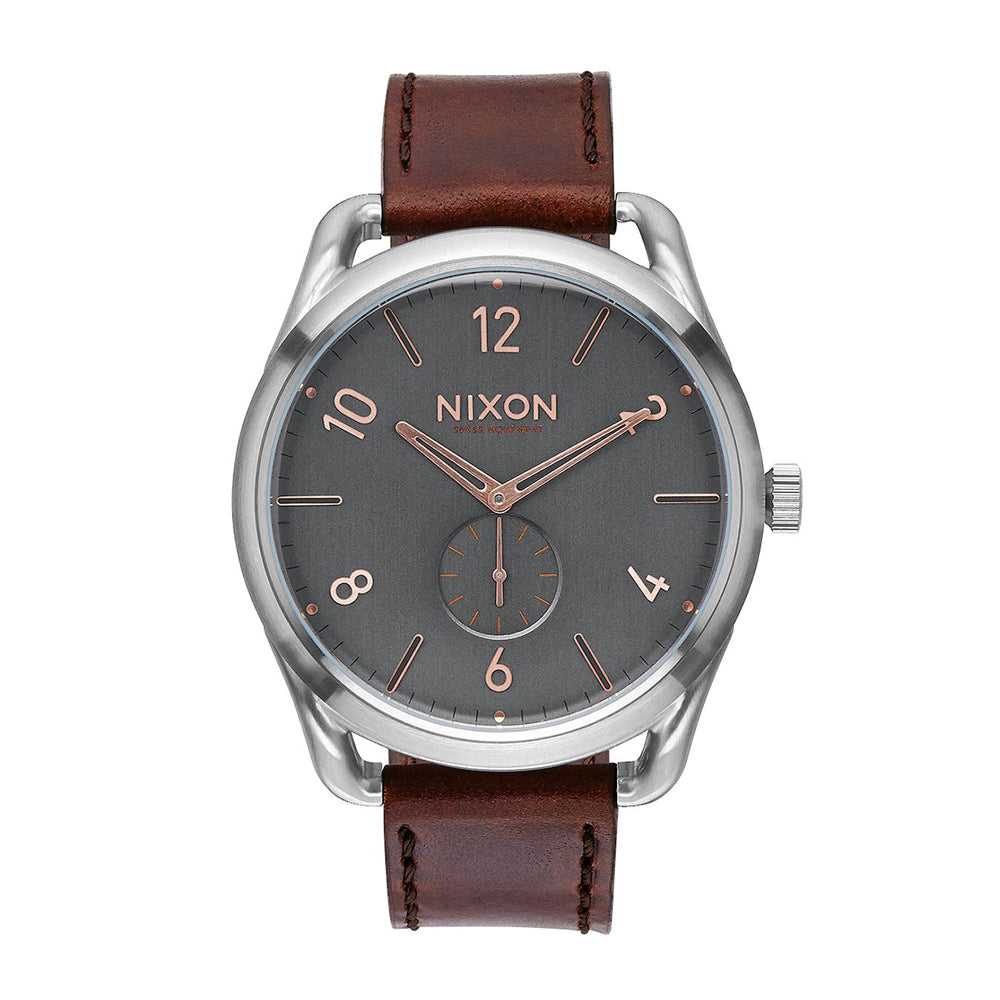 NIXON C45 LEATHER A4652064 MEN'S WATCH - H2 Hub Watches