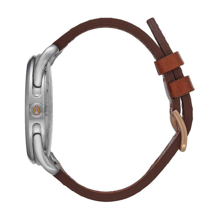 NIXON C45 LEATHER A4652064 MEN'S WATCH - H2 Hub Watches