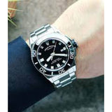 ARMAND NICOLET A480AGN-NR-MA4480AA MEN'S WATCH WITH ADDITIONAL BLACK STRAP SILICON