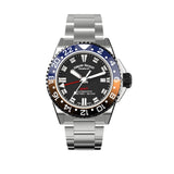 ARMAND NICOLET A487BGN-NR-MA2481AA MEN'S WATCH WITH ADDITIONAL BLACK STRAP SILICON