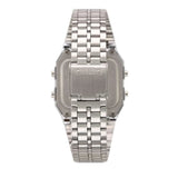 Casio General Digital Silver Stainless Steel Strap Men Watch A500WA-7DF-P
