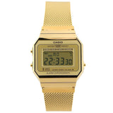 CASIO GENERAL DIGITAL A700WMG-9ADF-P GOLD STAINLESS STEEL UNISEX WATCH