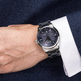 ARMAND NICOLET A840AAA-BU-M9742 MEN'S WATCH WITH ADDITIONAL BLUE LEATHER STRAP