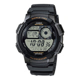 CASIO DIGITAL AE-1000W-1AVDF-P BLACK RESIN MEN'S WATCH
