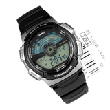 Casio General Digital Black Resin Strap Men Watch AE-1100W-1AVDF-P