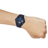 Casio World Time Blue Resin Strap Men Watch AEQ-120W-2AVDF-P