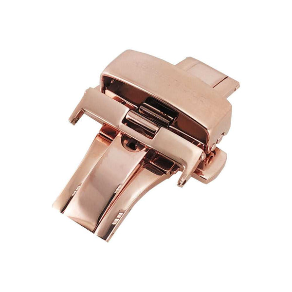 ARIES GOLD AG-B0002-20 ROSE GOLD BUTTERFLY BUCKLE - H2 Hub Watches