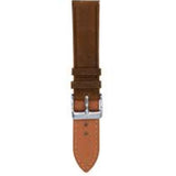 ARIES GOLD BROWN AG-L0016-22 LEATHER STRAP