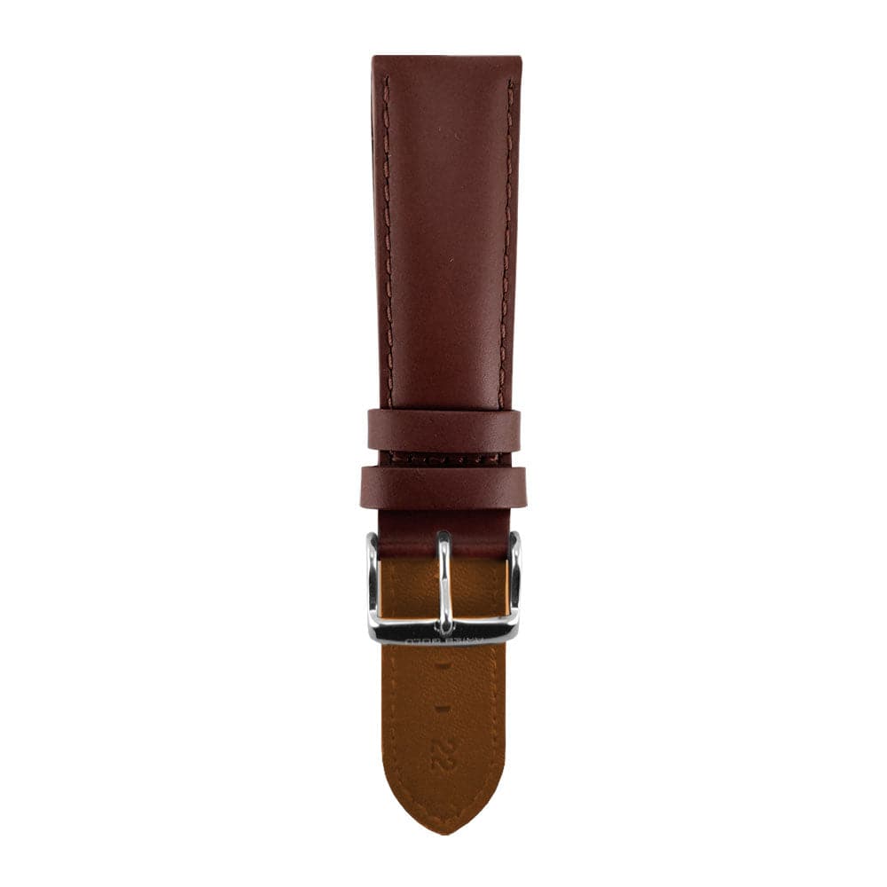 ARIES GOLD PECAN BROWN AG-L0020 LEATHER STRAP - H2 Hub Watches