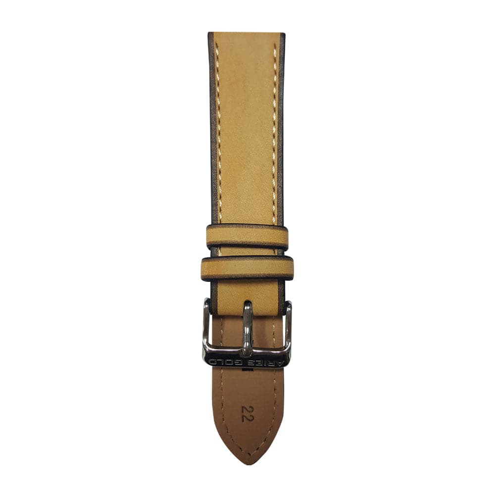 ARIES GOLD WEST WARWICK AG-L0021 LEATHER STRAP - H2 Hub Watches