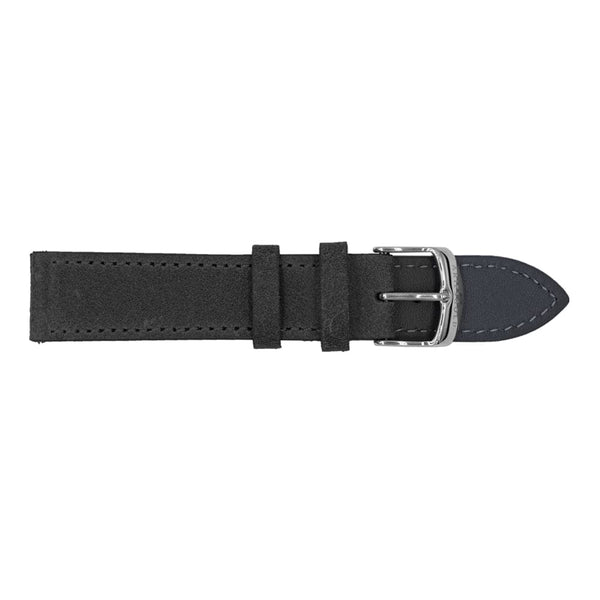 ARIES GOLD DARK GRAY AG-L0044-22 LEATHER STRAP
