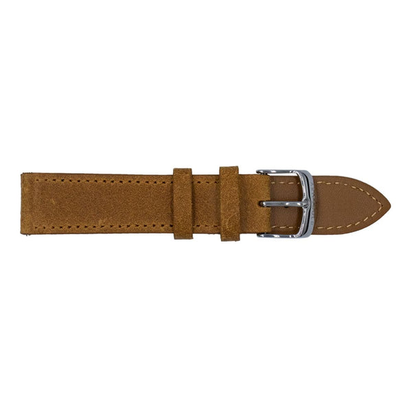 ARIES GOLD BROWN AG-L0045-22 LEATHER STRAP