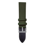 ARIES GOLD GREEN AG-L0050-22 LEATHER STRAP