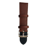 ARIES GOLD BROWN AG-L0051-24 LEATHER STRAP