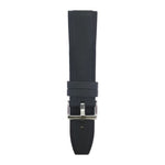 ARIES GOLD BLACK RHINE AG-R0003 SILVER BUCKLE RUBBER STRAP - H2 Hub Watches