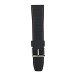 ARIES GOLD TESLA BLACK AG-R0006 RUBBER STRAP - H2 Hub Watches