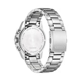 CITIZEN AI5000-84E BLACK DIAL STAINLESS STEEL MEN WATCH